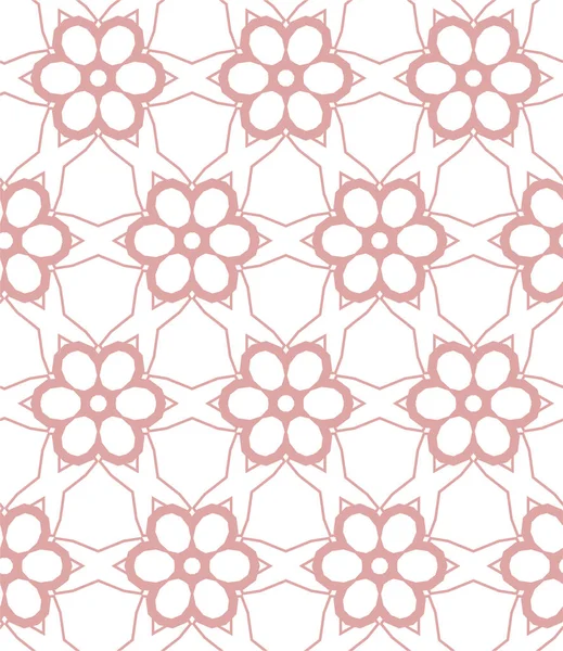 Geometrik soyut dikişsiz desen, vektör illüstrasyonu