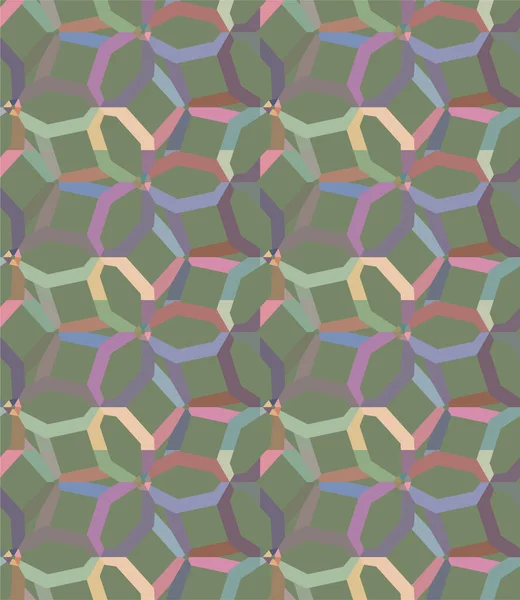 Geometrik şekilli kusursuz desen vektör çizimi    