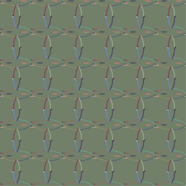 soyut geometrik dikişsiz desen, vektör illüstrasyonu