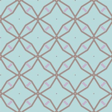 Geometrik şekilli kusursuz desen vektör çizimi