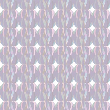 Geometrik soyut dikişsiz desen, vektör illüstrasyonu