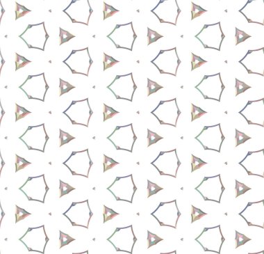 soyut geometrik dikişsiz desen, vektör illüstrasyonu 