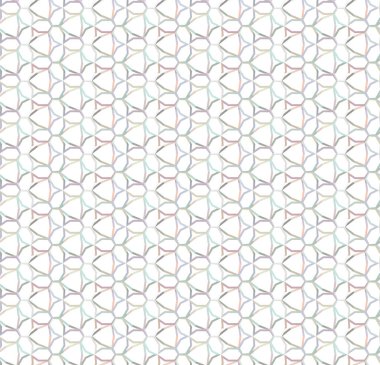 Geometrik şekilli kusursuz desen vektör çizimi  