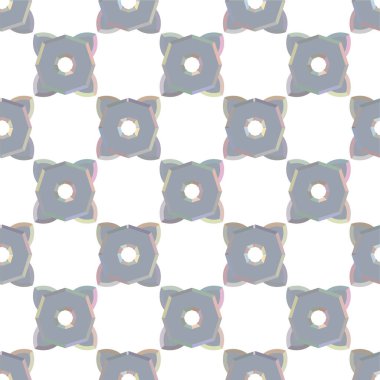 soyut geometrik dikişsiz desen, vektör illüstrasyonu