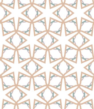 soyut geometrik dikişsiz desen, vektör illüstrasyonu