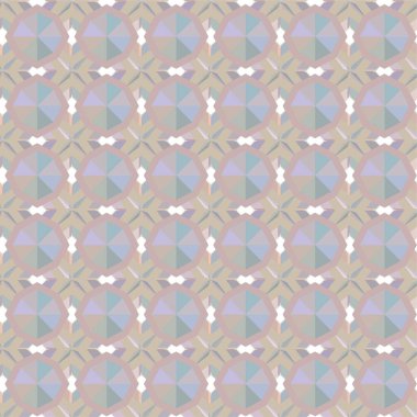 soyut geometrik dikişsiz desen, vektör illüstrasyonu