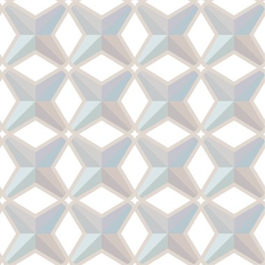 Geometrik soyut dikişsiz desen, vektör illüstrasyonu