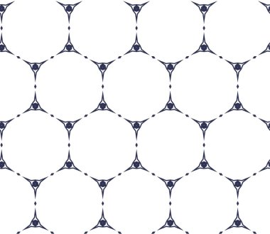 soyut geometrik dikişsiz desen, vektör illüstrasyonu