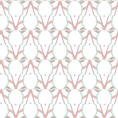 soyut geometrik dikişsiz desen, vektör illüstrasyonu