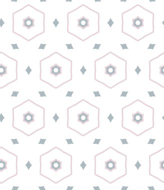 soyut geometrik dikişsiz desen, vektör illüstrasyonu