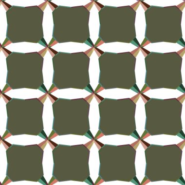 soyut geometrik dikişsiz desen, vektör illüstrasyonu