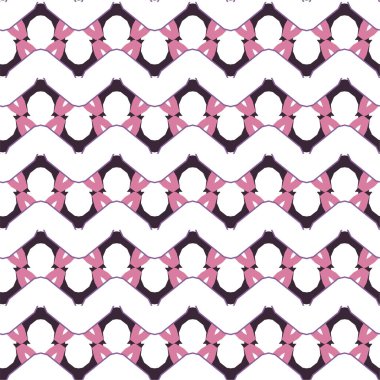 Soyut elementlerle kusursuz vektör deseni