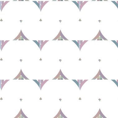 soyut geometrik dikişsiz desen, vektör illüstrasyonu