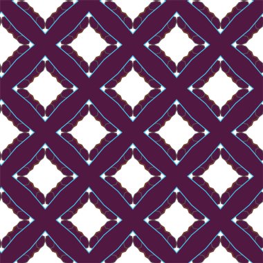 soyut geometrik dikişsiz desen, vektör illüstrasyonu