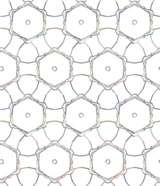 Geometrik şekilli kusursuz desen vektör çizimi