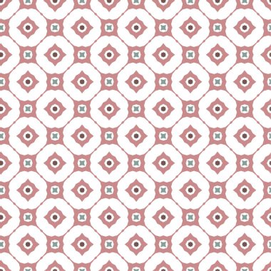 soyut geometrik dikişsiz desen, vektör illüstrasyonu