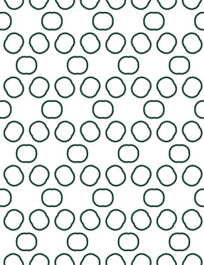 Geometrik şekilli kusursuz desen vektör çizimi