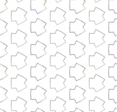 soyut geometrik dikişsiz desen, vektör illüstrasyonu