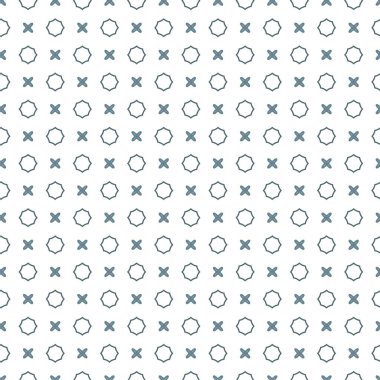 Geometrik soyut dikişsiz desen, vektör illüstrasyonu