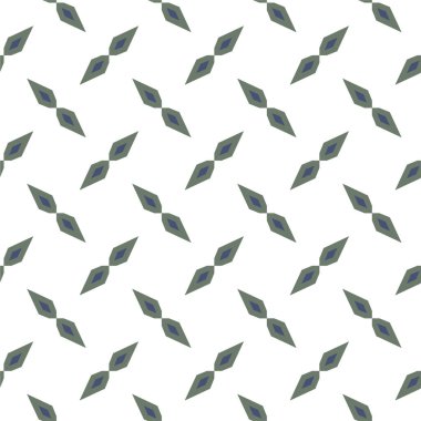 Geometrik şekilli kusursuz desen vektör çizimi  