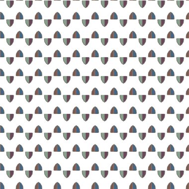 soyut geometrik dikişsiz desen, vektör illüstrasyonu