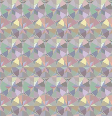 Geometrik şekilli kusursuz desen vektör çizimi    
