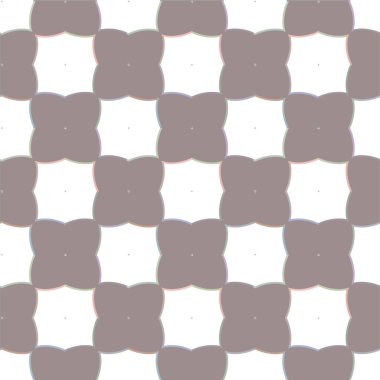 Geometrik soyut dikişsiz desen, vektör illüstrasyonu