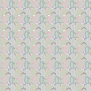 soyut geometrik dikişsiz desen, vektör illüstrasyonu