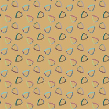 soyut geometrik dikişsiz desen, vektör illüstrasyonu
