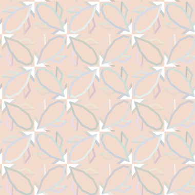 soyut geometrik dikişsiz desen, vektör illüstrasyonu