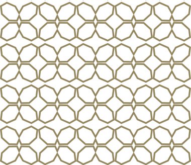 Geometrik şekilli kusursuz desen vektör çizimi