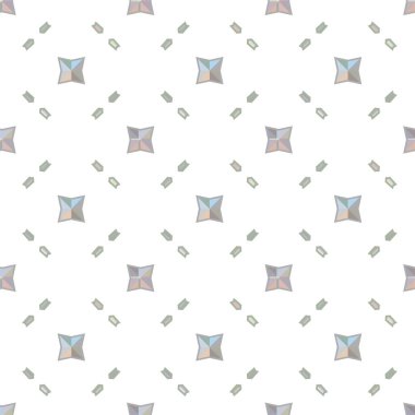 soyut geometrik dikişsiz desen, vektör illüstrasyonu