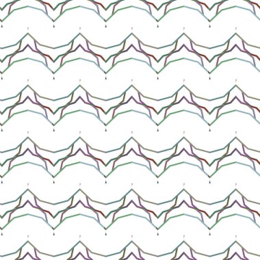 soyut geometrik dikişsiz desen, vektör illüstrasyonu 