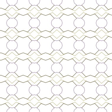 Geometrik şekilli kusursuz desen vektör çizimi  
