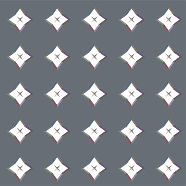 soyut geometrik dikişsiz desen, vektör illüstrasyonu