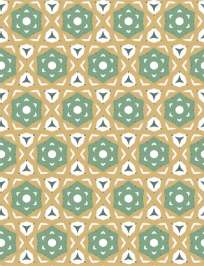 soyut geometrik dikişsiz desen, vektör illüstrasyonu