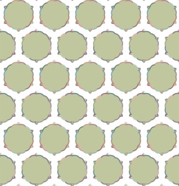 Geometrik şekilli kusursuz desen vektör çizimi