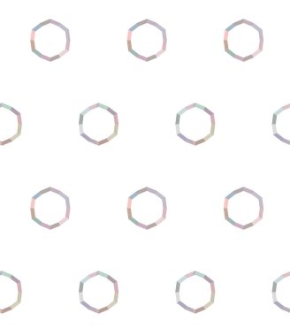soyut geometrik dikişsiz desen, vektör illüstrasyonu