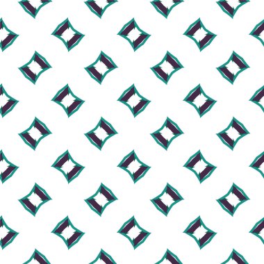soyut geometrik dikişsiz desen, vektör illüstrasyonu