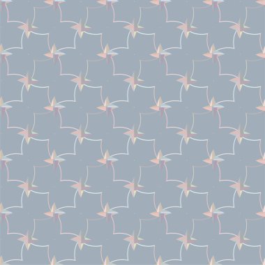 soyut geometrik dikişsiz desen, vektör illüstrasyonu