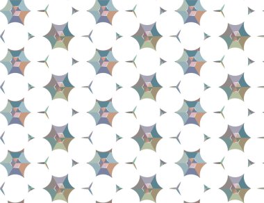 soyut geometrik dikişsiz desen, vektör illüstrasyonu 