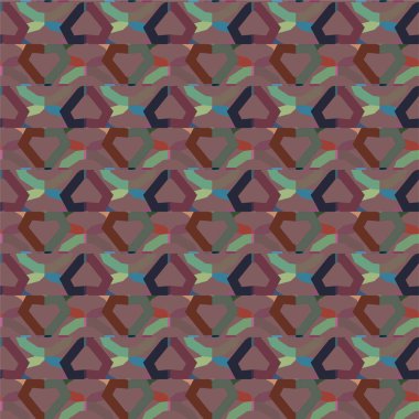 soyut geometrik dikişsiz desen, vektör illüstrasyonu