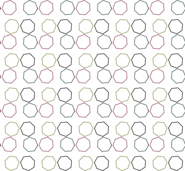 soyut geometrik dikişsiz desen, vektör illüstrasyonu