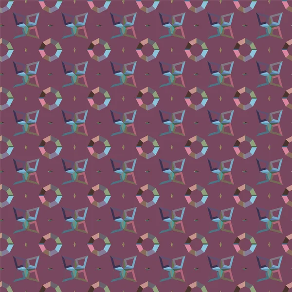 soyut geometrik dikişsiz desen, vektör illüstrasyonu