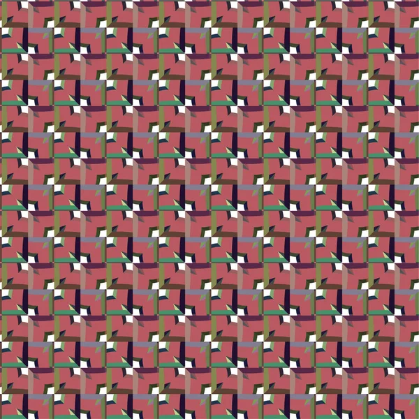 Geometrik şekilli kusursuz desen vektör çizimi