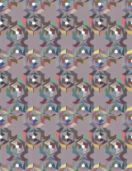 soyut geometrik dikişsiz desen, vektör illüstrasyonu