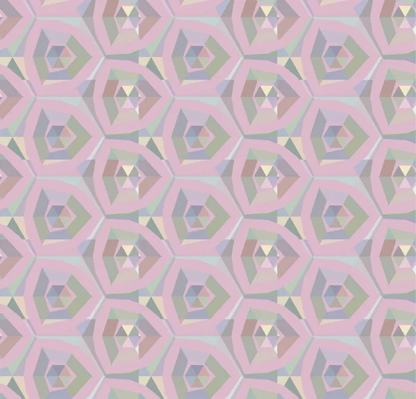 Geometrik soyut dikişsiz desen, vektör illüstrasyonu