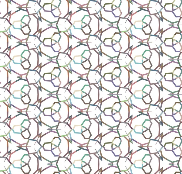 soyut geometrik dikişsiz desen, vektör illüstrasyonu