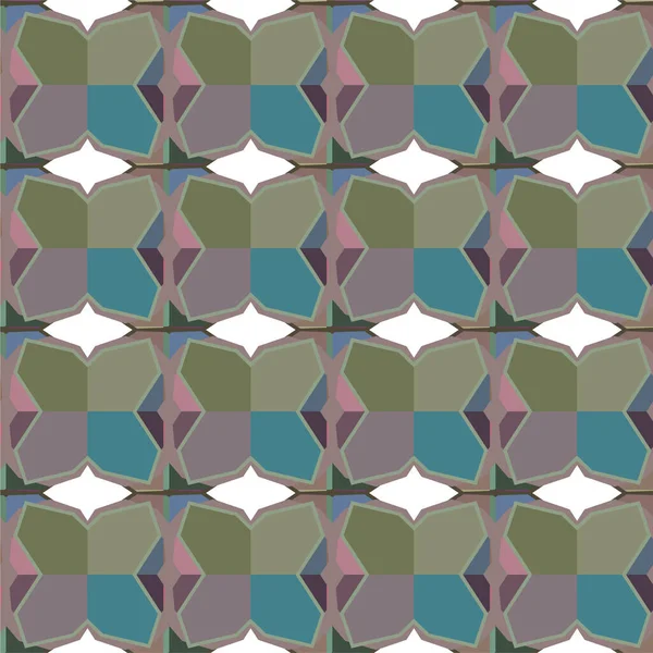 Texture Fond Abstraite Dans Style Ornemental Géométrique Design Sans Couture — Image vectorielle