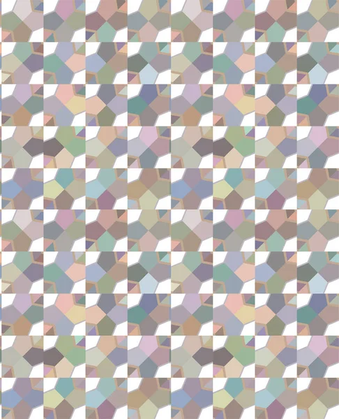 Geometrik şekilli kusursuz desen vektör çizimi